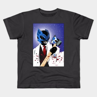 American Psycho Ranger Blue Kids T-Shirt